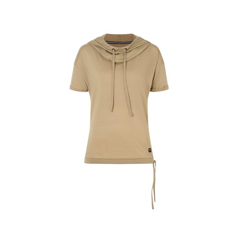 Felpa SUPER.NATURAL W JUSTSHORT HOODIE (Oak) Donna