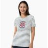 SUPER.NATURAL W ROSE OF SHARON TEE Stripe/Smile/Salute (Stripe/Smile/Salute)