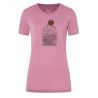 SUPER.NATURAL W PREIKESTOLEN CLIFFS TEE Orkidea/Kantoliina/Kpari