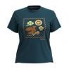 Smartwool Donna Guardian of the Skies Graphic Sh Apparel TWILIGHT BLUE (AZZURRO)