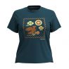 T-Shirt SMARTWOOL Guardian of the Skies (Twilight Blue) Femme