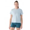 Smartwool Maglietta a maniche corte da donna Perfect Crew Everyday WINTER SKY H ( LIGHT BLUE)