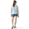 Smartwool Women's Perfect Crew Short Sleeve Tee Everyday WINTER SKY H ( LIGHT BLUE)