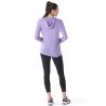T-Shirt à manches longues à capuche SMARTWOOL Active Ultralite (Ultra Violet) Femme