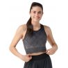 Smartwool Intraknit damesbeha BLACK HEATHER ( ZWART)