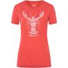 SUPER.NATURAL W TATTOOED LOBSTER TEE Chrysanth/Natural White