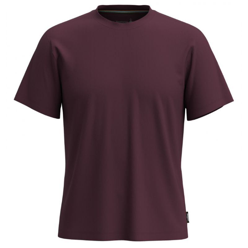 Smartwool Miesten Perfect Crew lyhythihainen tee vaatteet EGGPLANT ( MEDIUM PURPLE)