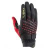 Leki ULTRA TRAIL BREEZE SHARK GLOVES (musta-punainen-neonkeltainen)