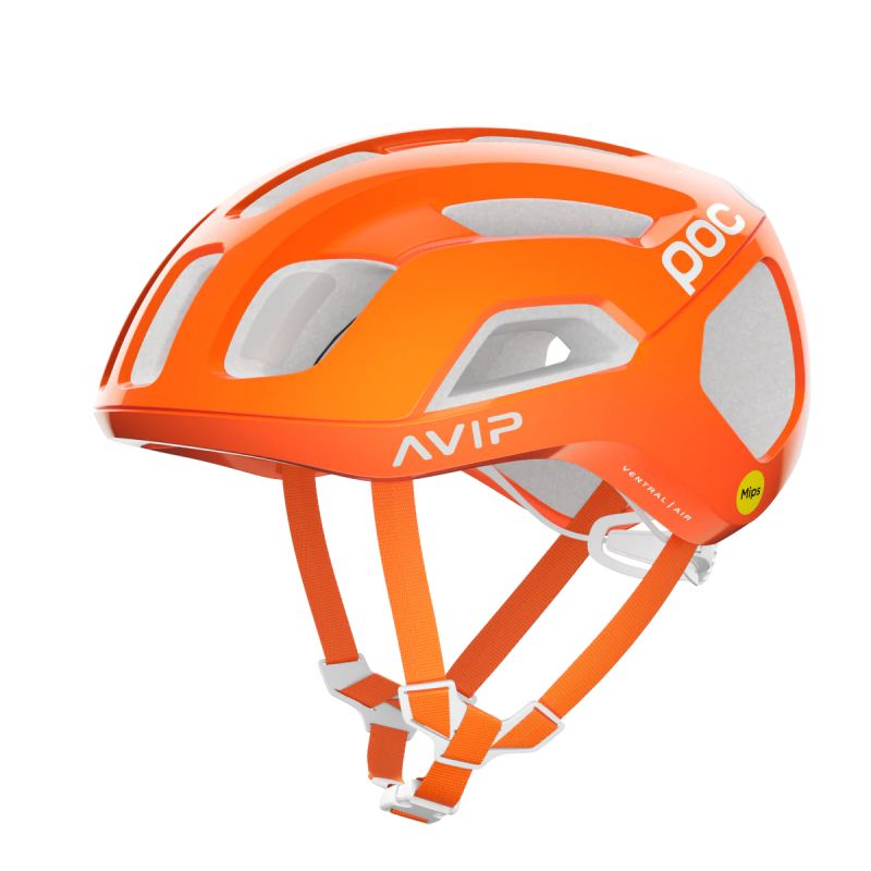Cykelhjälm Poc Bike Ventral Air MIPS (Fluorescerande orange AVIP)
