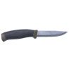 Morakniv Companion MG kaki - Hoja 104mm - Mango de goma - Funda de polímero ()
