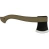 Morakniv Outdoor Axe - Axt - Klinge 115mm - Polymerstiel grün + Klingenschutz Leder ()