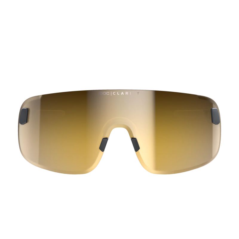 POC Elicit fietsbril (Uranium Black/Clarity Road/Partly Sunny Gold)