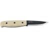 Morakniv Wit BlackBlade (S) Legno di frassino - Lama da 103 mm - Manico in frassino - Fodero in pelle vegetale ()