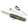 TB Outdoor Bivouac Kaki - Klinge 90mm - ABS-Griff - Cordura-Etui ()