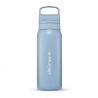 Bouteille filtrante LIFESTRAW LGo Series Stainless Steel Water Filter Bottle 530 ml (Ice)