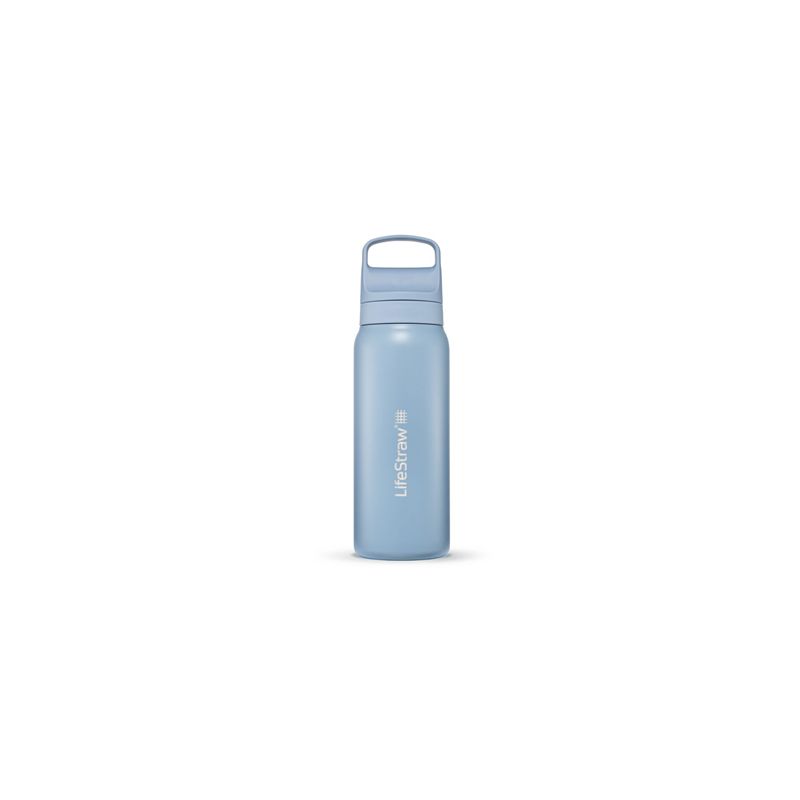 Bouteille filtrante LIFESTRAW LGo Series Stainless Steel Water Filter Bottle 530 ml (Ice)