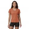 T-shirt PATAGONIA Cap Cool Lightweight (Sienna Clay) femme