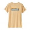 Patagonia W's Cap Cool Daily Graphic Shirt - Waters (Boardshort Logo: Sandy Melon X-Dye)