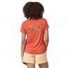 T-shirt PATAGONIA W's Cap Cool Daily Graphic (Unity Fitz : Pimento Red X-Dye) femme