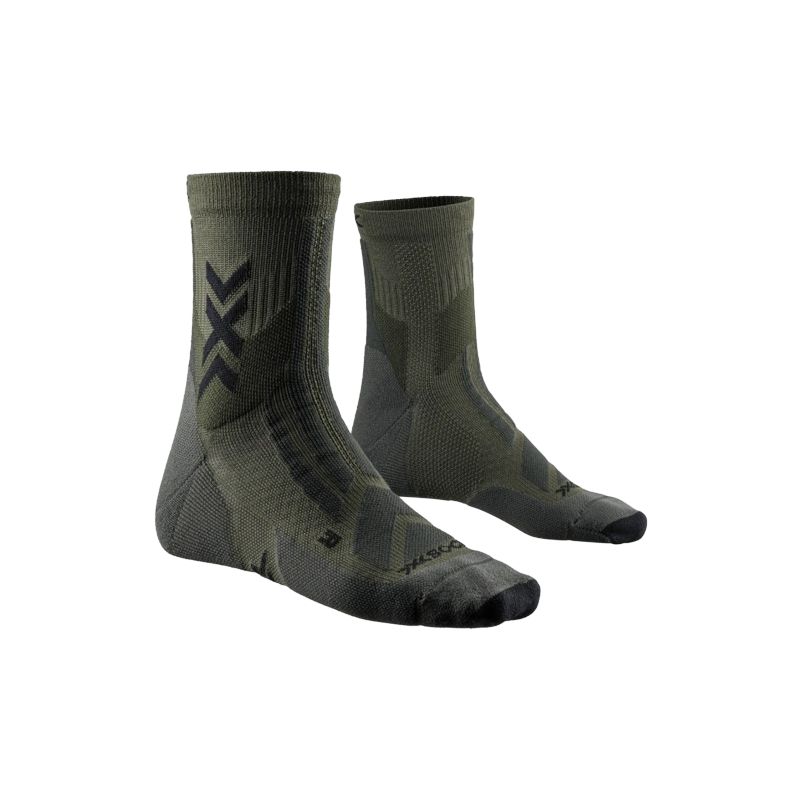 Chaussette randonnée X-SOCKS HIKE DISCOVER ANKLE (DARK SAGEBLACK)