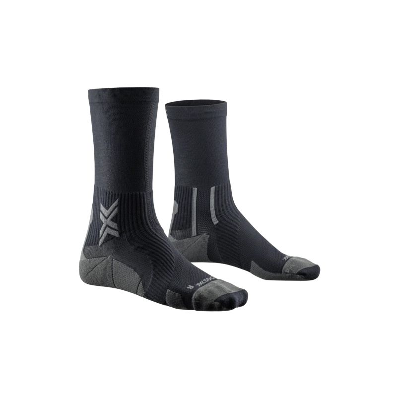 X-SOCKS RUN PERFORM CREW running socks (BLACK/CHARCOAL)