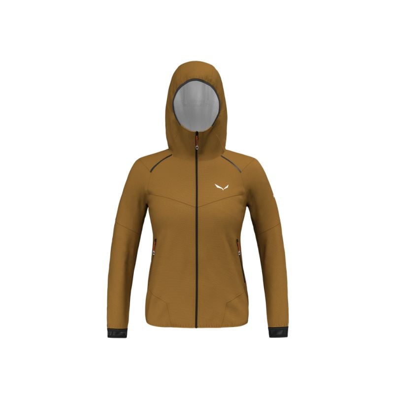Vandringsjacka Salewa Women's PEDROC PTX 2.5L LIGHT JACKET (Guldbrun)
