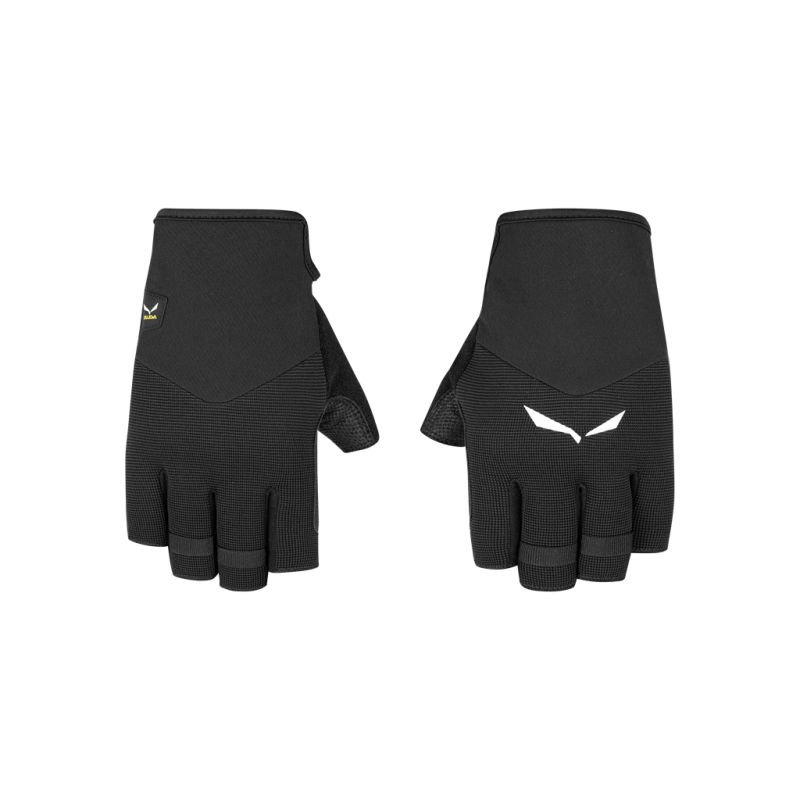 Gants Salewa VIA FERRATA LEATHER GLOVES (black out)