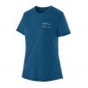 Naisten Patagonia Cap Cool Merino Graphic (73 Skyline : Endless Blue) T-paita (73 Skyline : Endless Blue) T-paita