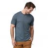 T-shirt PATAGONIA Cool Merino Graphic (Fitz Roy Fader : Utility Blue) homme