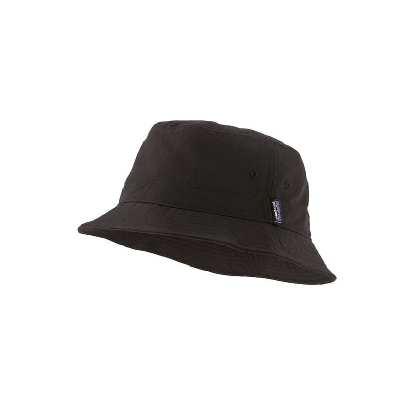 Hut Patagonia Wavefarer Bucket Hat (Black) Mann