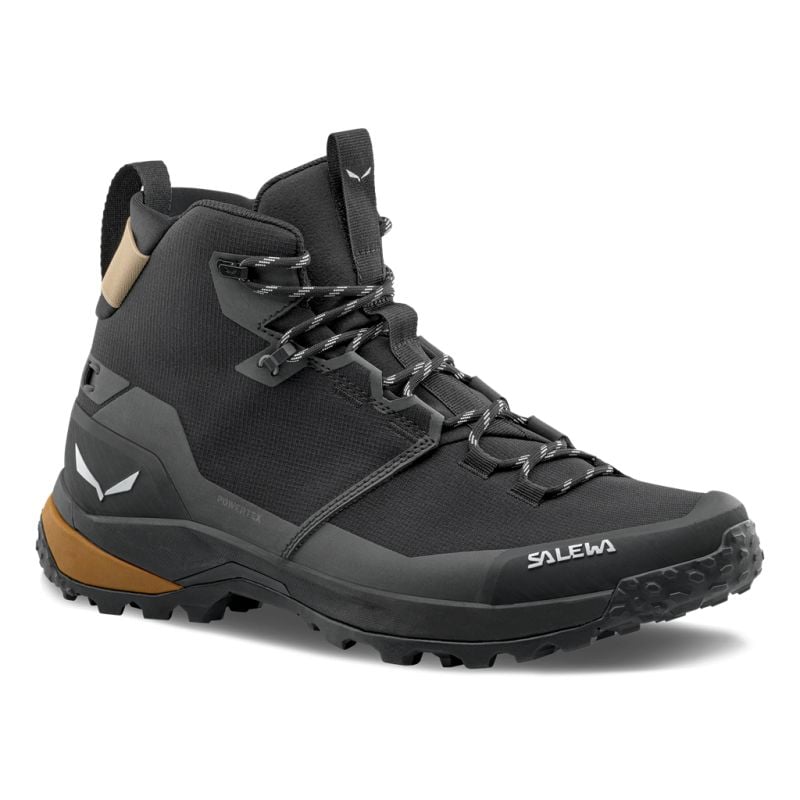 Chaussures de randonnée hautes Salewa PUEZ MID PTX (Black/Black) Homme