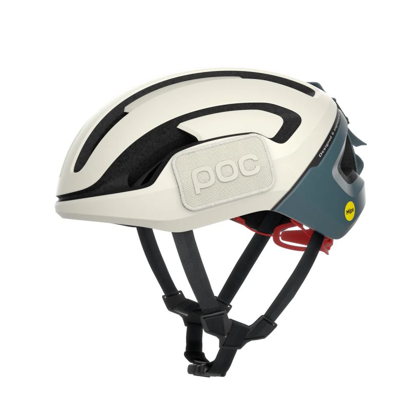 Fahrradhelm Poc Bike Omne Ultra MIPS (Selentine Off-White/Calcite Blue Matt)