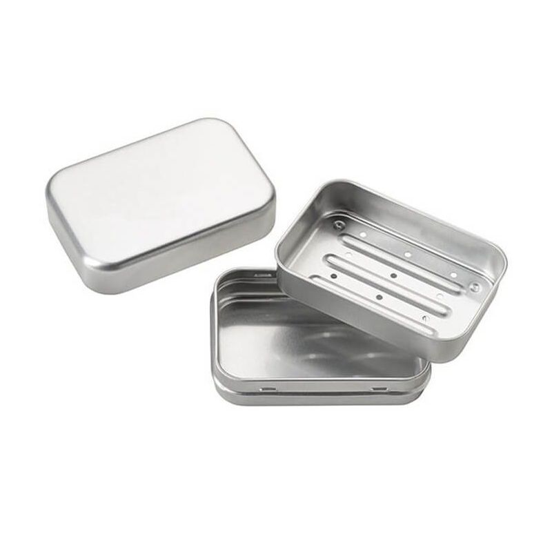 Doos PAOS Zeepbakje - aluminium doosje