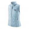 Women's sleeveless down jacket Patagonia Nano Puff (Chilled Blue)