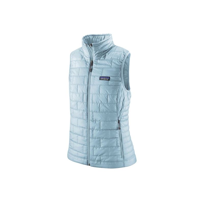 Women's sleeveless down jacket Patagonia Nano Puff (Chilled Blue)