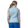 Ärmlös dunjacka för damer Patagonia Nano Puff (Chilled Blue)