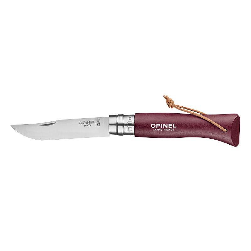Knife Opinel N°08 Baroudeur (Garnet)