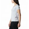 Columbia Zero Rules W SS Shrt-Cirrus Grey Hea (Gris Cirrus Heather)