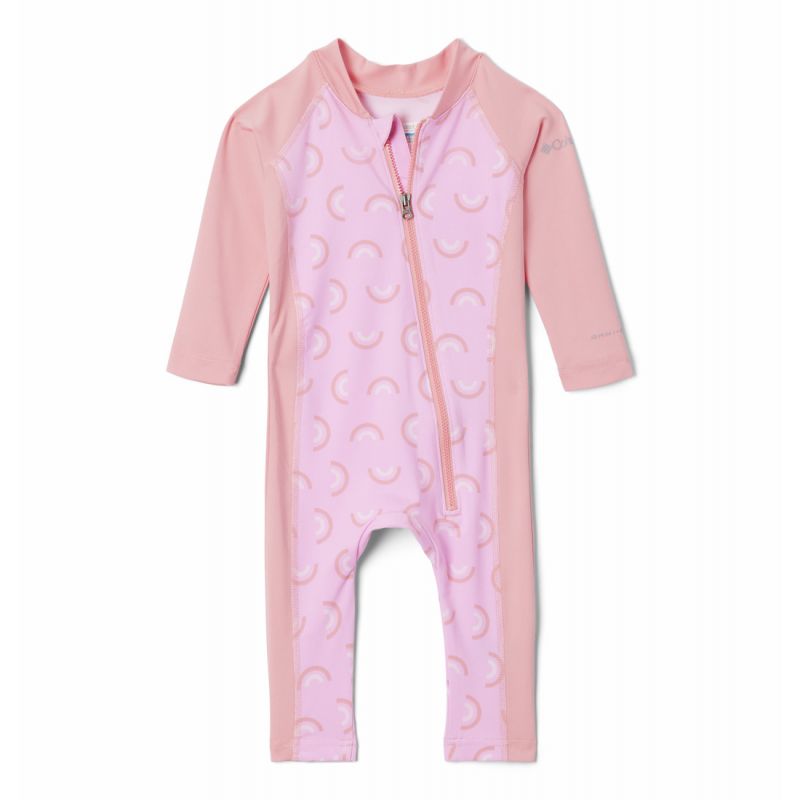 Våddragt til børn Columbia Sandy Shores II Sunsuit (Cosmos Rainbowy, Salmon Rose)