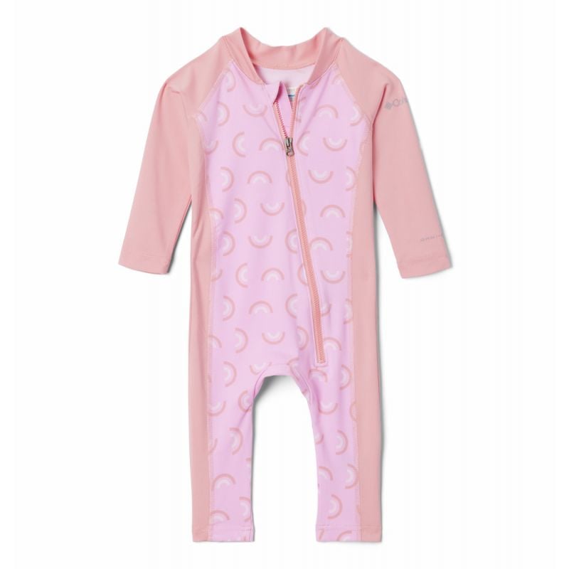 Kinder wetsuit Columbia Sandy Shores II Sunsuit (Cosmos Rainbowy, Salmon Rose)