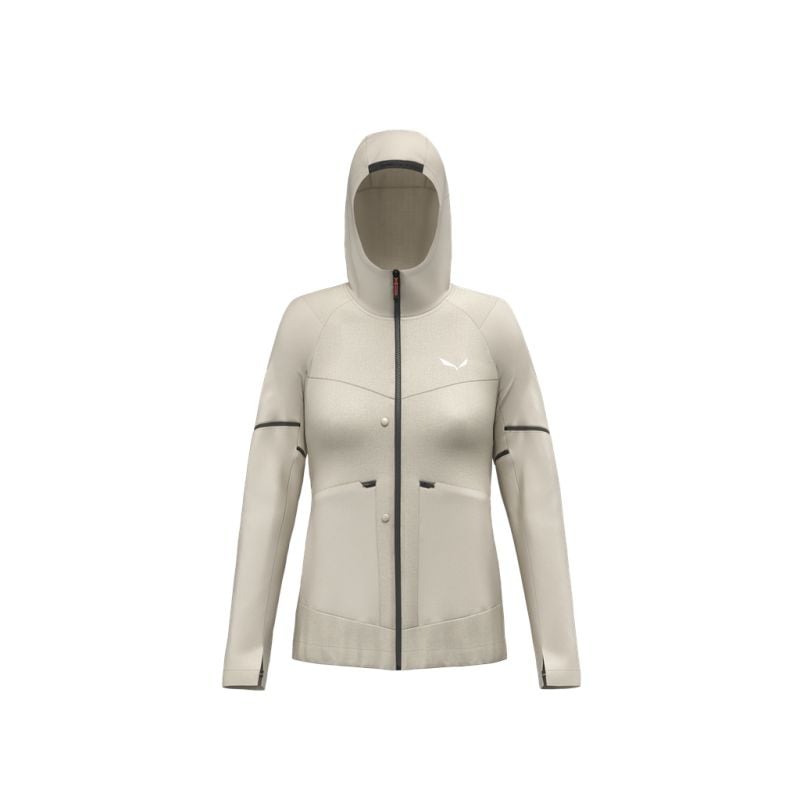 Vandringsjacka Salewa PUEZ HEMP/DST 2/1 HYB JKT (oatmeal) - Dam