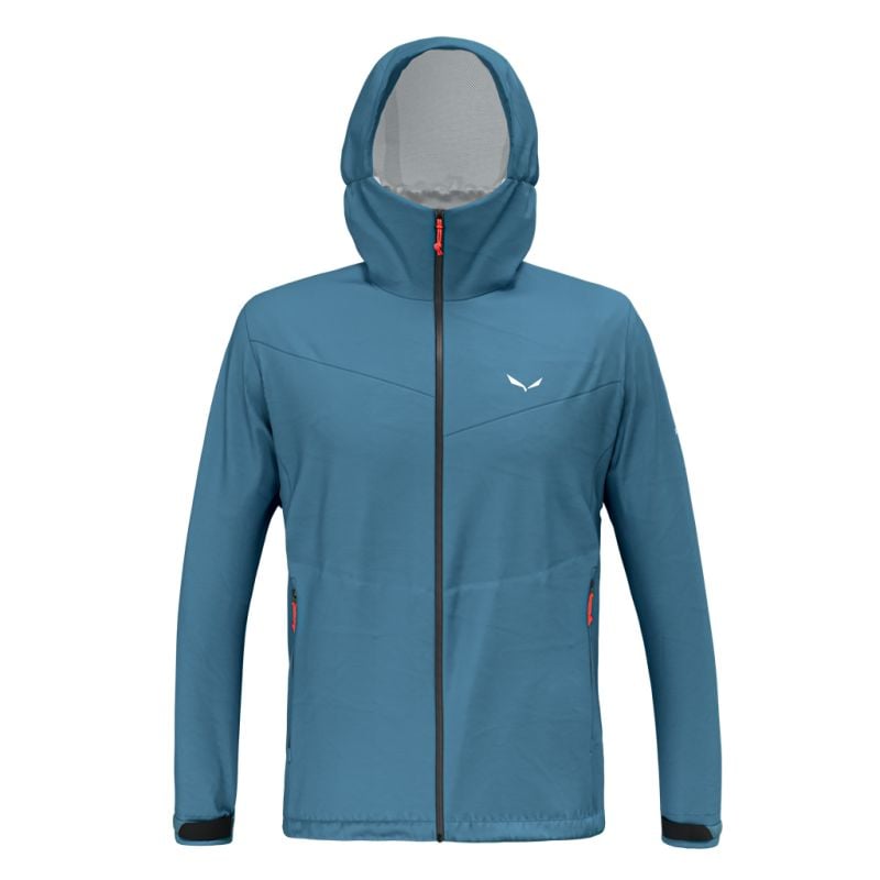 Wanderjacke Salewa PUEZ AQUA 4 PTX 2.5L JACKET (Ash blue) Mann