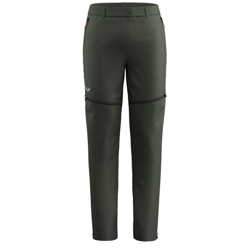 Pantalon 2 en 1 Salewa PUEZ TALVENO DST 2/1 (dark olive) Homme