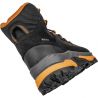 Miesten vaelluskenkä Lowa CORVARA GTX MID (musta/oranssi)