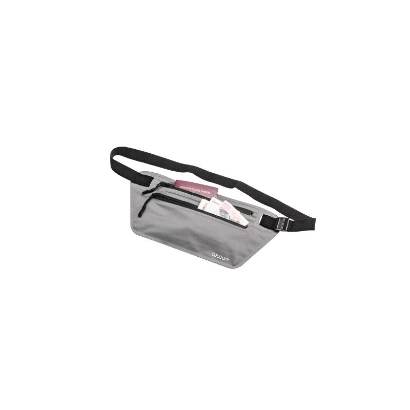 Portemonnee COCOON Secret Waist Wallet (grijs/geel)