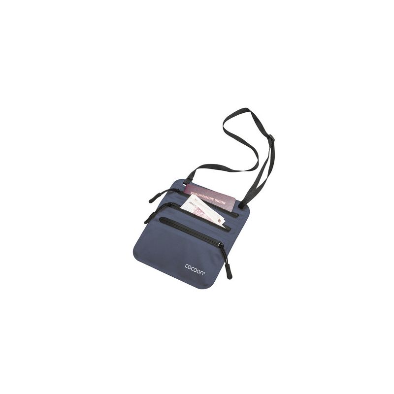 pung COCOON Secret Neck Wallet (navy/blå)