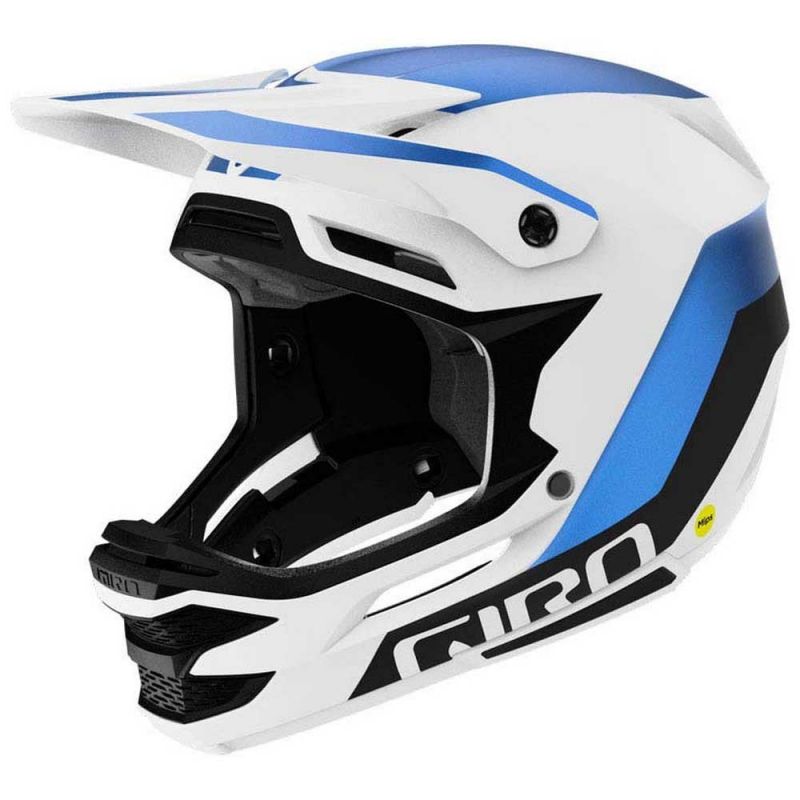 Casco MTB da discesa Giro Bike INSURGENT SPHERICAL (MAT WHT ANO BLUE)