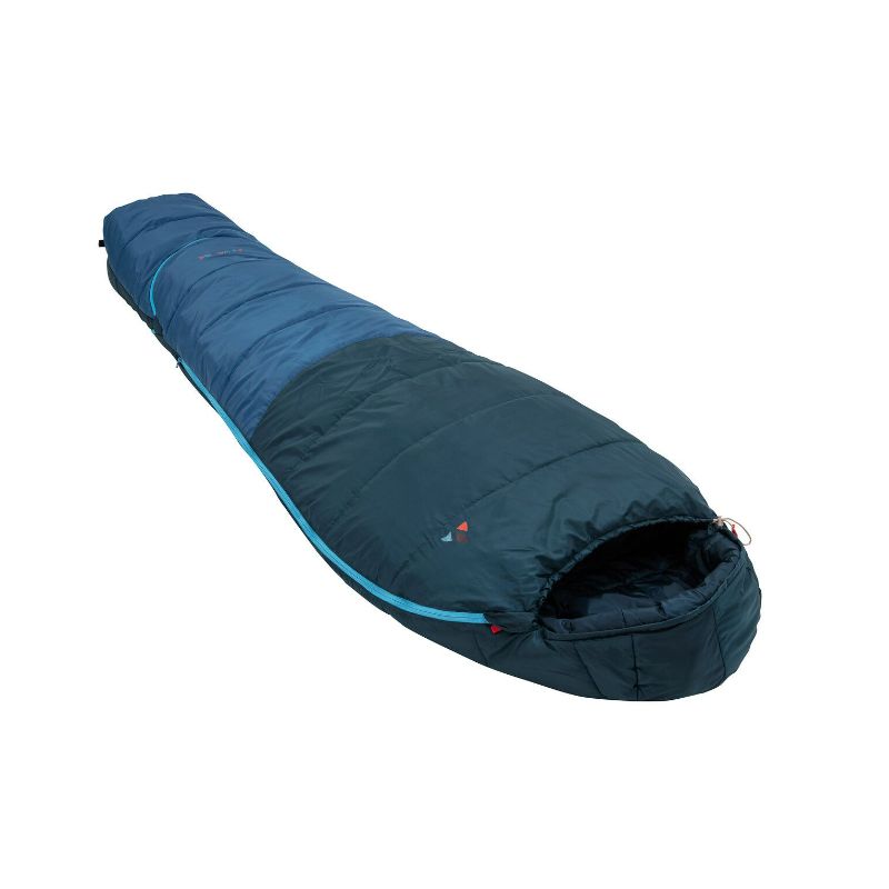 Sacco a pelo Vaude Kobel Adjust 500 II - Sinistra (mar baltico) Bambini