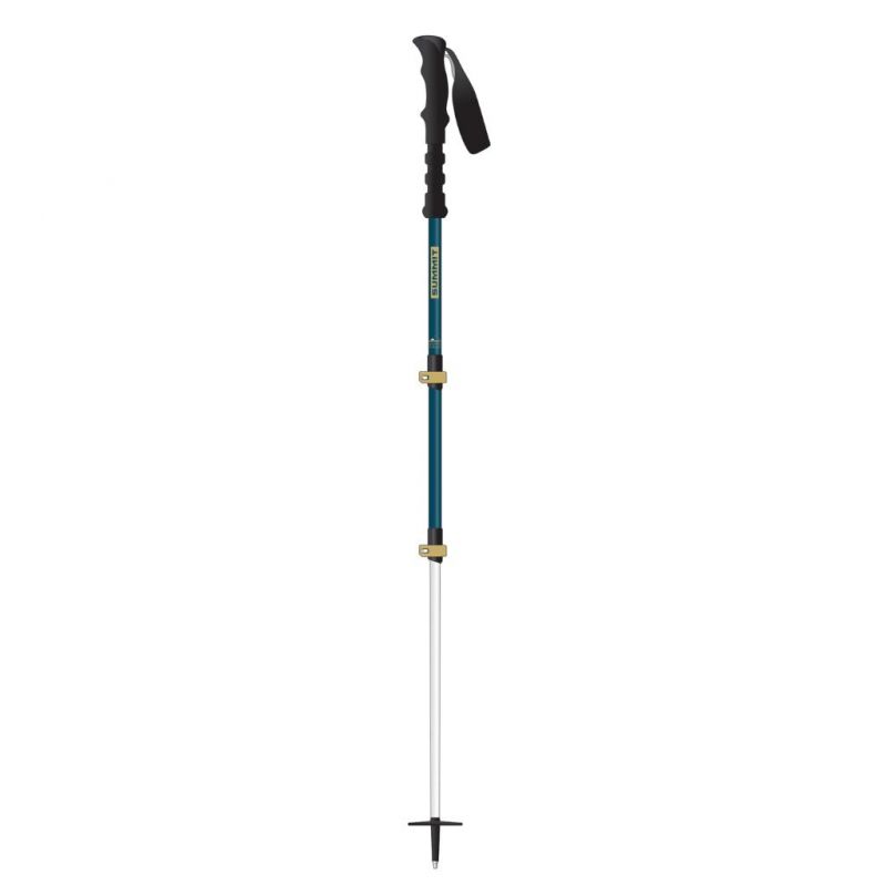 Retkeilysauvat Summit Pole Fuji - 3-osainen powerlock long grip (petrolin sininen)
