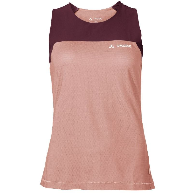 Vandretank til kvinder Vaude Scopi Top II (soft pink)